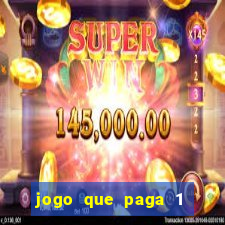 jogo que paga 1 real no pix